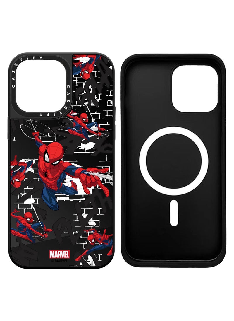 Casetify - Magnetic Suction Phone Case for iPhone 13 Pro Max Spider Man Protective Cover - Image 1