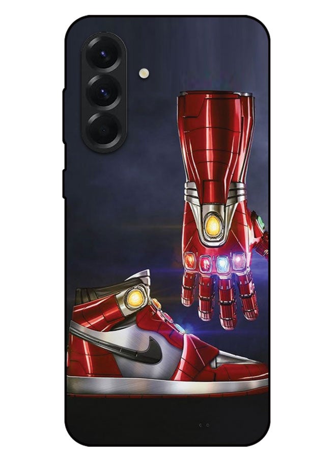 الصيد العين غطاء حماية مطبوع لهاتف سامسونج جالاكسي A56 - الرجل الحديدي وسبايدرمان - Image 1