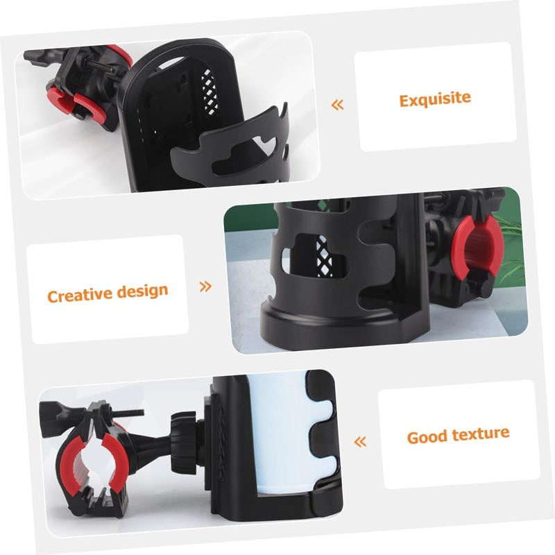 VOSAREA Bike Cup Holder Adjustable Water Bottle Holder for Motorcycles and Bicycles for Strollers and Scooters - Image 5