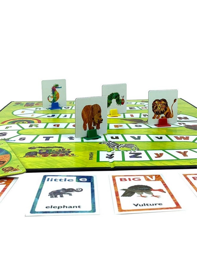 Briarpatch Briarpatch, The Very Hungry Caterpillar Spin & Seek ABC Game, Based On Board Books By Eric Carle, Preschool Learning For Kids - Image 5