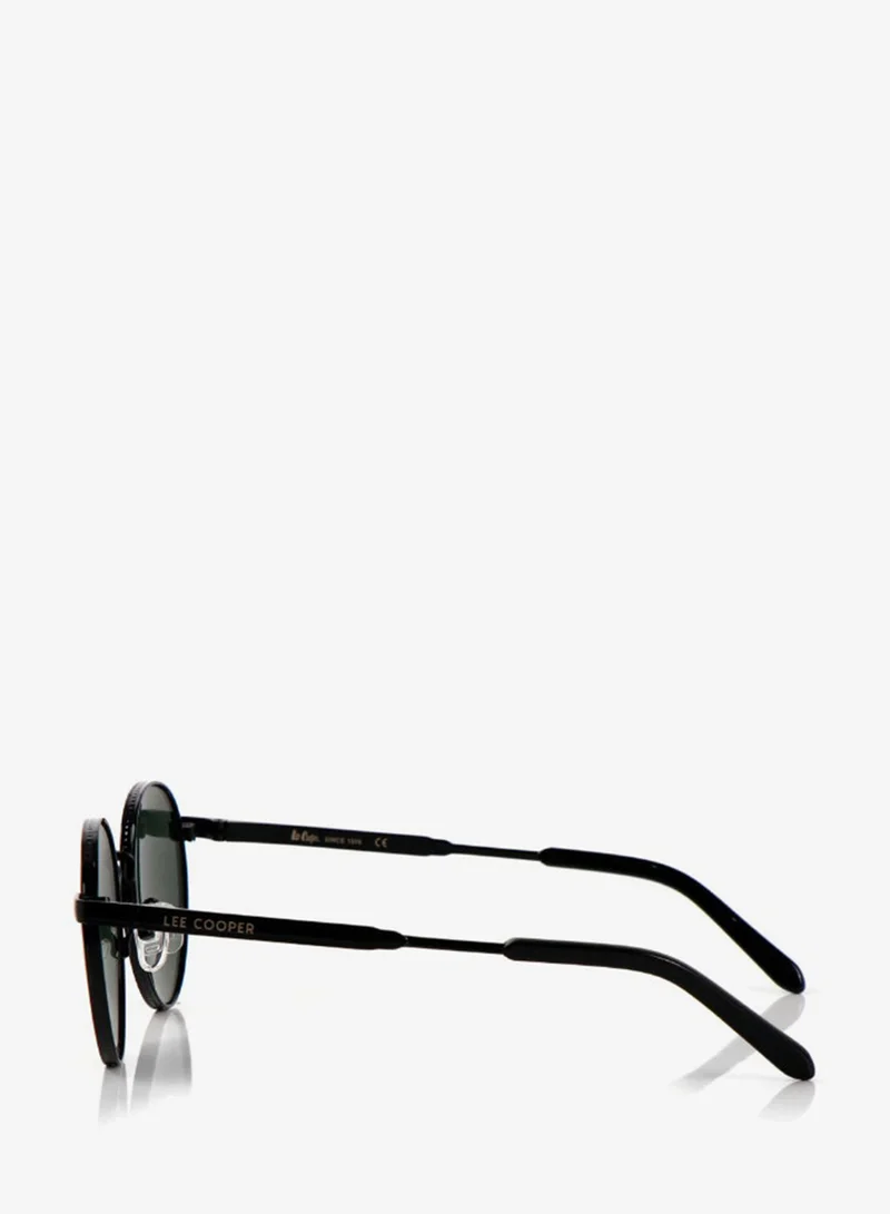 Lee Cooper  Polarized Sunglasses Blue Frame Gradient Grey Mirror Lens 58mm  - LCU10247C4  | Best Price UAE