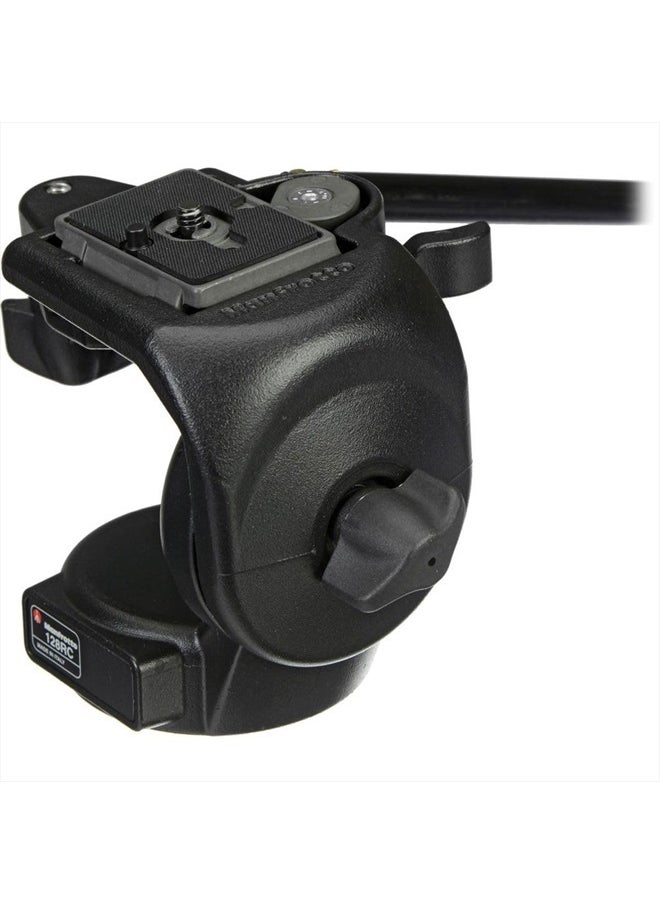 Manfrotto 128RC Micro Fluid Head with 200PL 14 RC2 Rapid Connector Plate  - Image 2