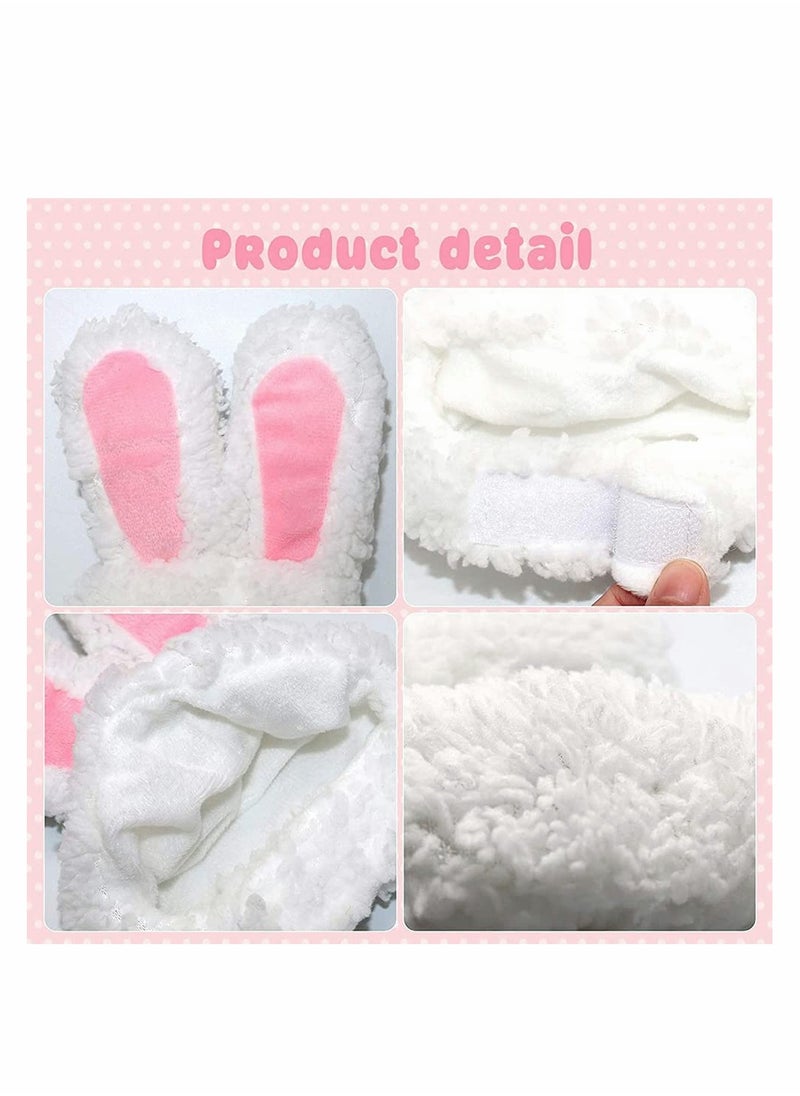 KASTWAVE - Cat Bunny Ears Costume Rabbit Hat for Cats or Small Dogs Party Costume  Accessory Headwear - Image 1