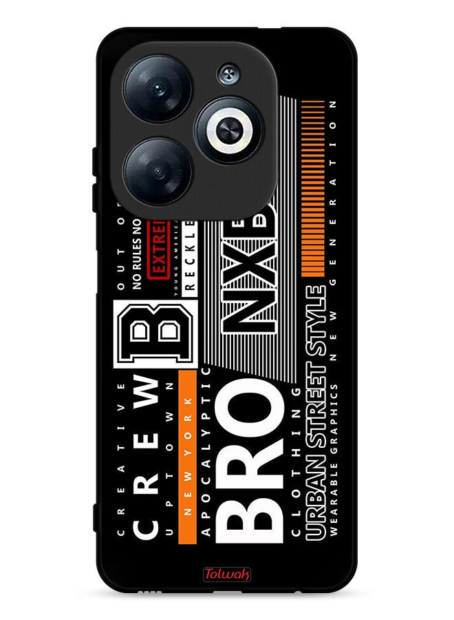 Tolwak Infinix Smart 8 4G Protective Case Cover Urban Street Style - Image 1