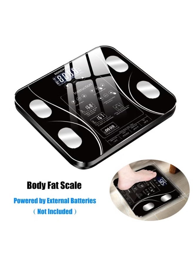 High Precision Intelligent Digital Electronic Weight & BMI Scale – Body Fat Monitor, LCD Display, Up to 180kg - Image 1