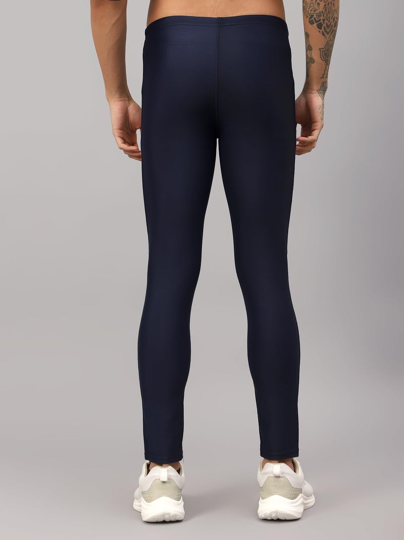 Vector X COMBAT-002 Men's Compression Pant|Legging|Full Length Bottom Tights|Lower For Gym Sports Workout, Running, Swimming, Cycling, Yoga|Base Layer Quick Dry Moisture-Wicking Active Wear (XL) Black - Image 2