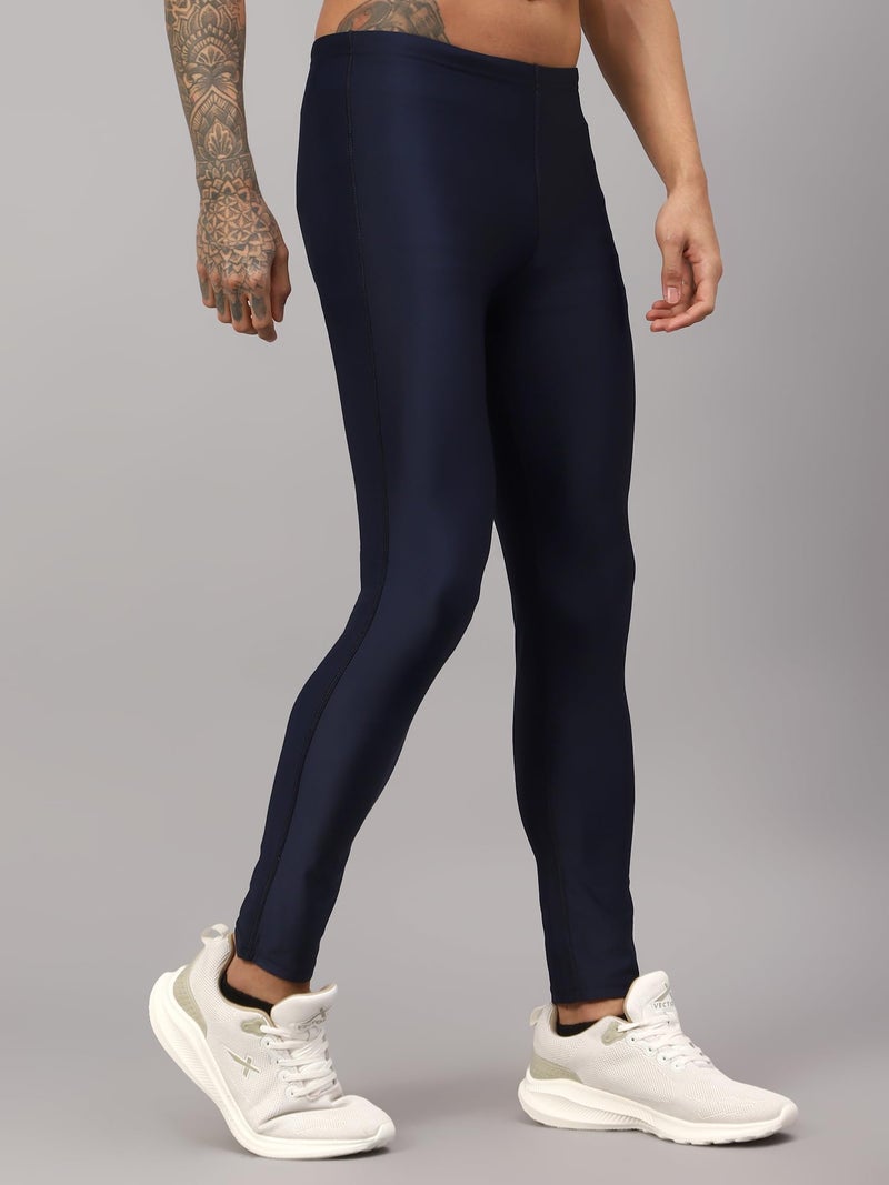 Vector X COMBAT-002 Men's Compression Pant|Legging|Full Length Bottom Tights|Lower For Gym Sports Workout, Running, Swimming, Cycling, Yoga|Base Layer Quick Dry Moisture-Wicking Active Wear (XL) Black - Image 5