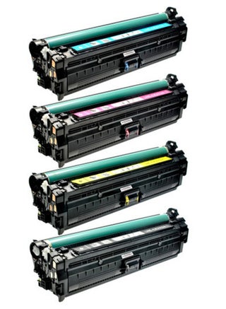 Compatible HP 650A Toner SET | CE270A, CE271A, CE272A, CE273A Compatible  with printer HP Color LaserJet Enterprise M750dn Toner Cartridge - Black, Cyan, Yellow, Magenta. - pzsku/ZE337EEB21D83C5EBC4DDZ/45/_/1688311212/67d07c17-fef6-4f0a-a4fe-696e24c5527f