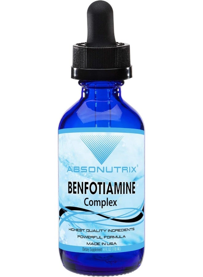 Absonutrix Benfotiamine Complex 300 Mg, 4 Fl Oz Bottle - Image 1
