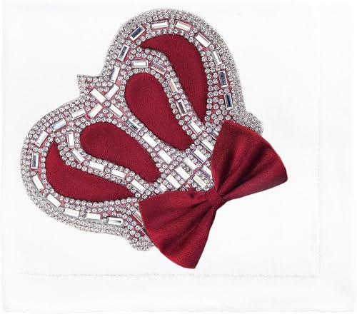 Lilax Baby Boy Newborn Crown Jewels Swaddle Receiving Blanket Burgundy - Image 3