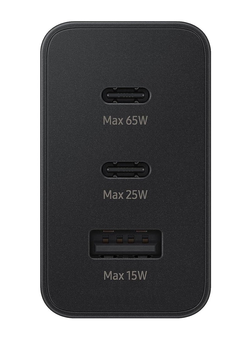 ELTRAZONE Samsung 65W 3-Port Fast Charger PD USB-C Power Adapter for Samsung Galaxy S24 S23, S22, S21, S20, Note 20 Ultra, S10, S9 Plus - Image 2
