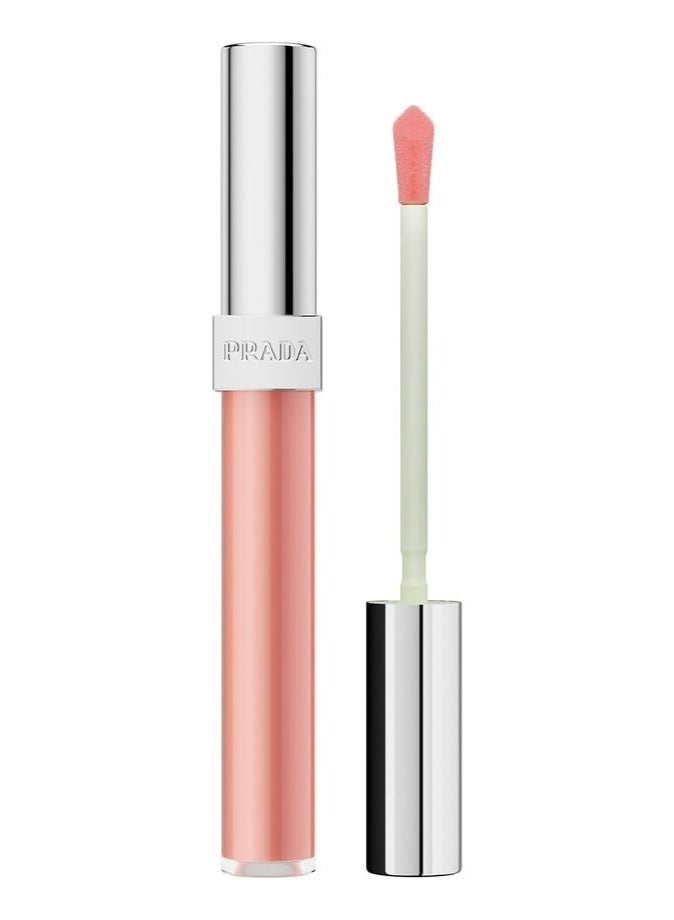 Prada Reflection Glossy Liquid Lip Balm 8ml – P258 Blushware Moisturizing High-Gloss Lip Care - Image 1