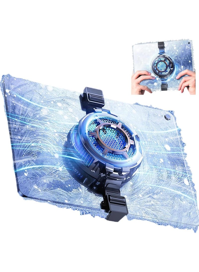 Memo Tablet Cooler  iPad Cooler with Temperature Display, TEC Semiconductor Radiator  3 Gear Cooling Adjustment, Compatible Mag-safe Magnetic Tablet Cooler for iPad/Surface Pro/Samsung Tab/Steam Deck - Image 1
