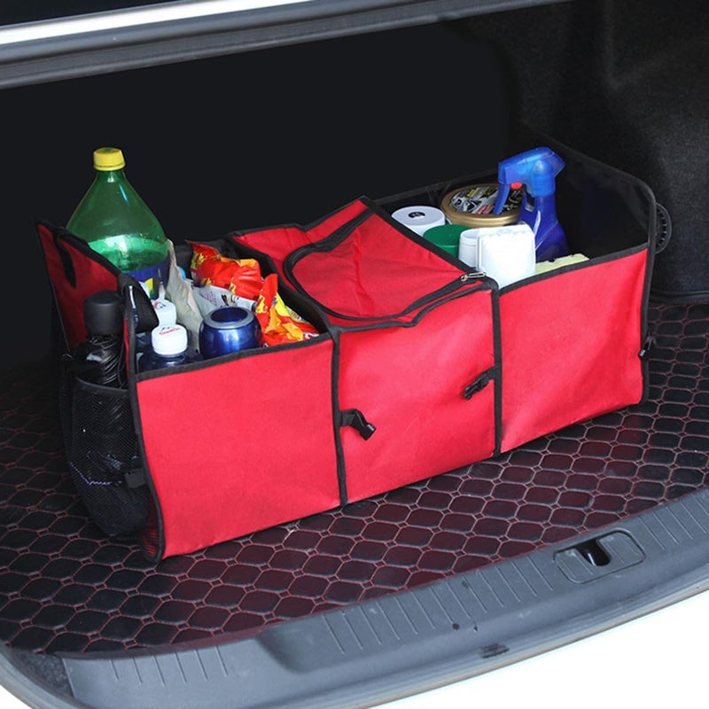 Modern practical shape Car Cargo Trunk Organizer Foldable Storage Container with Mesh Pockets Red Multi-compartment for Truck Vehicle Interior Accessories Durability boost selected material All need matching options Good ventilation Varied size selections Dust tight seal Personal & public compatible All-scene compatible build On-demand local restock Multi-use well-engineered build Local available supply Closed & open space compatible Water rust proof New residential zone delivery Hardened processed substance Climate adapted delivery plan Diverse requirement fit Versatile application KSA market popular practical build Multi-budget available picks Non sticky surface Post-order arranged dispatch Global standard processed material Certified stocked merchandise All user affordable trusted quality - Image 3