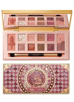 ZEESEA Wonderland Eyeshadow Palette Collection – A Curated Set of Enchanting Shades Inspired by Alice's Adventures for Endless Creative Looks | 03 Alice N Flamingo |
