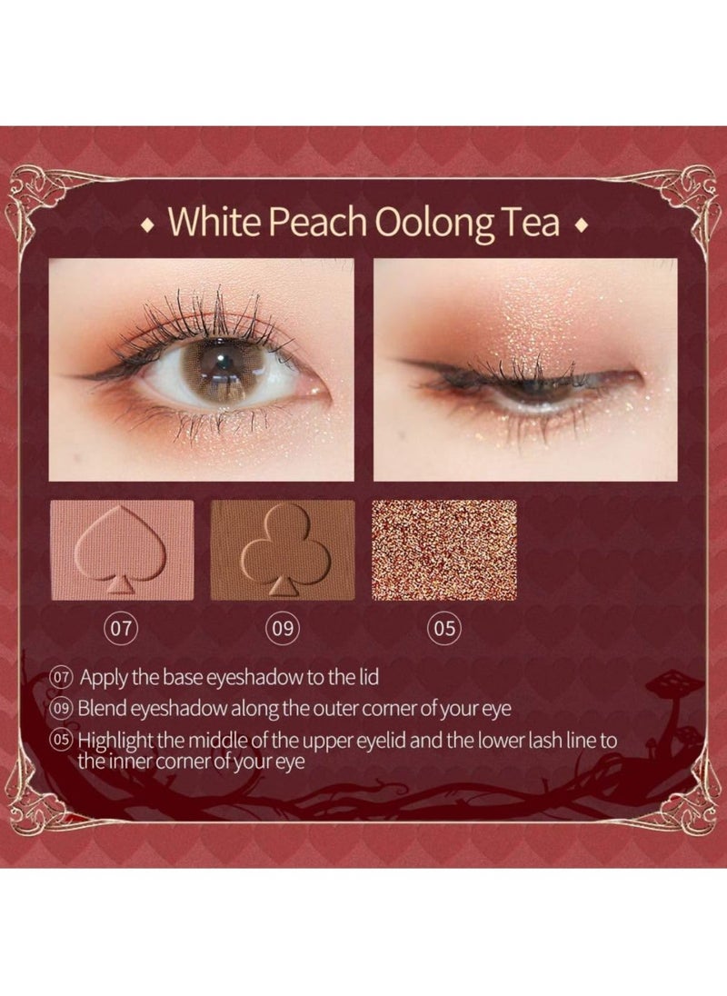 ZEESEA - ZEESEA Wonderland Eyeshadow Palette Collection – A Curated Set of Enchanting Shades Inspired by Alice's Adventures for Endless Creative Looks | 03 Alice N Flamingo | - Image 1