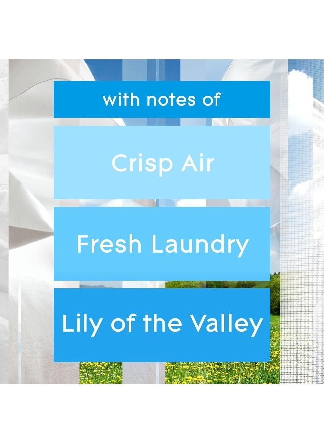 Glade عبوات إعادة تعبئة معطر الهواء من غليد، معطرة وزيوت أساسية للمنزل والحمام، رائحة الكتان النظيف، 3.35 أونصة سائلة، 5 عبوات - Image 4