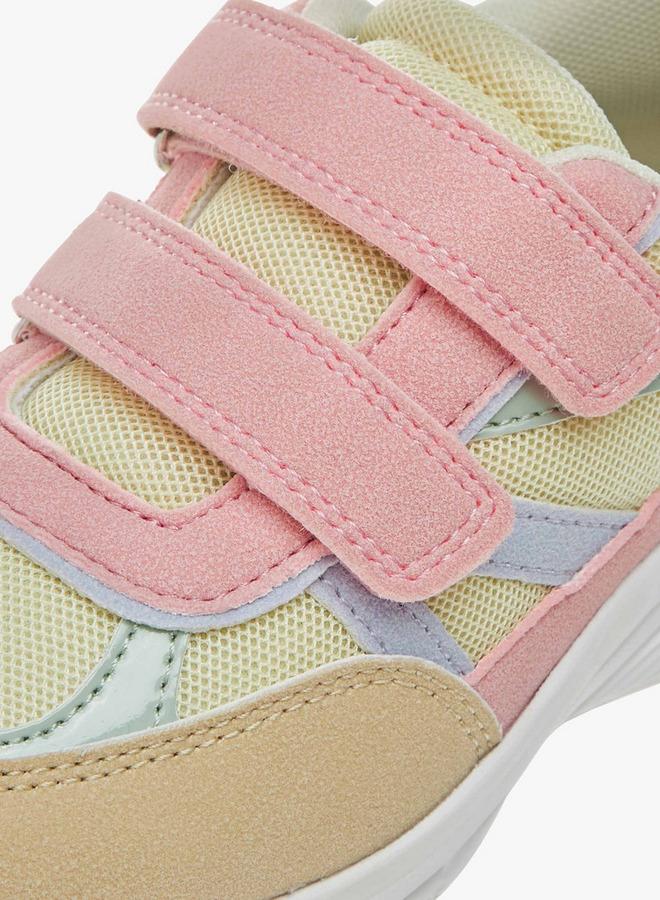 JUNIORS Colourblock Sneakers With Hook And Loop Closure - Image 4