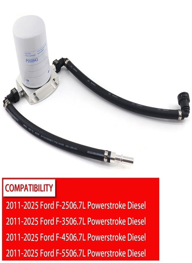 طقم تجاوز نظام منع الكوارث QHHR CP4 متوافق مع فورد F250 F350 F450 F550 سوبر ديوتي 2011-2022 - محرك ديزل باورستروك سعة 6.7 لتر، بديل للرقم CP4-6.7F-BP-G2.1، 7031190 - Image 2
