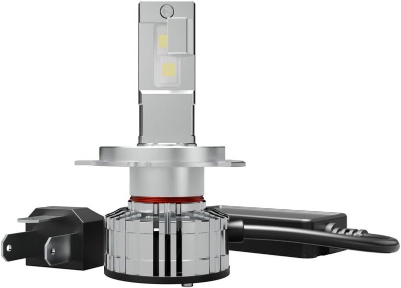 أوسرام OSRAM LEDriving Power Boost ≜ H4/H19، مصابيح أمامية للسيارات باللون الأبيض البارد، سطوع يصل إلى 400% أكثر، طاقة تصل إلى 200 واط، خالية من CANBUS، متوافقة مع سيارات الركاب 12 فولت، 5000 لومن، 64193DWPB، صندوق مزدوج (مصباحان) - Image 4