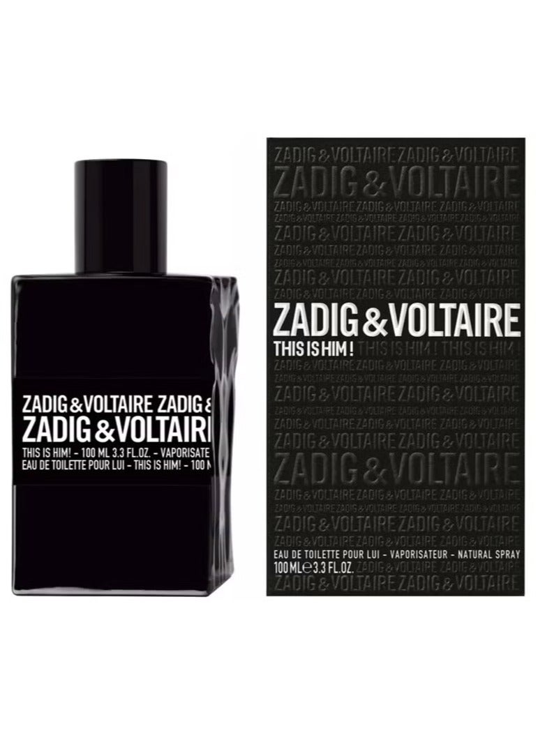 Zadig & Voltaire ZetV This is Him Edt Vapo 100ml - Image 1