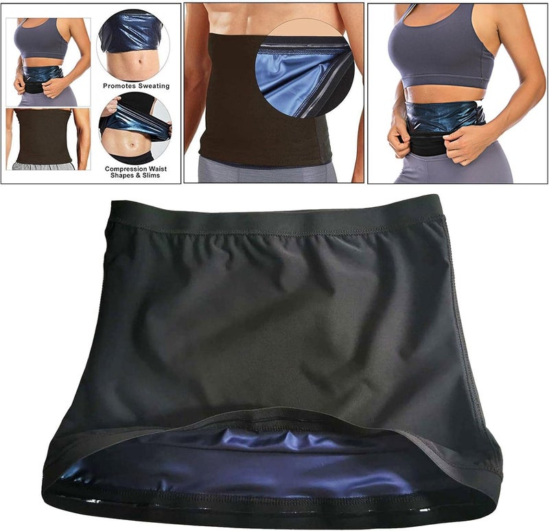 klarako Fitness Heat Trapping Sweat Enhancing Vest, Workout Sau Vest Suit, Compression Waist Slimming Top, Abs Trainer Toner, Body Shaper - Image 2