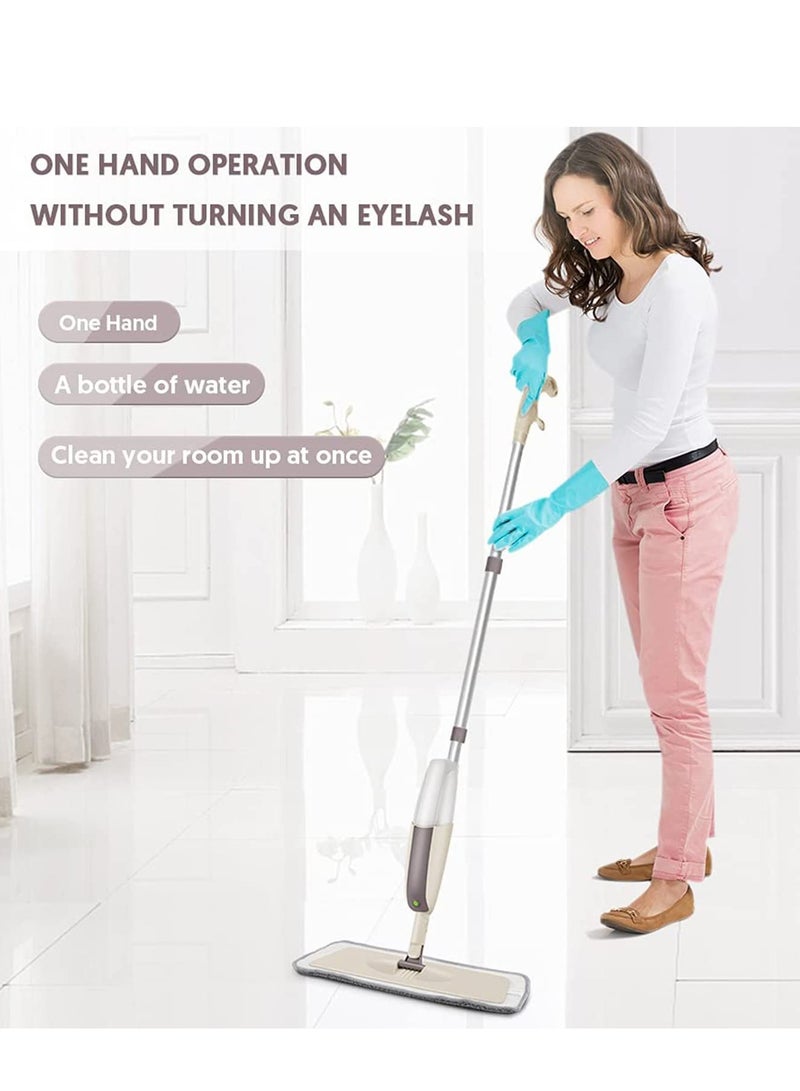 Microfiber Spray Mop Replacement Heads, for Deerma Water Sweeper Quality Reusable for Wet/Dry Mops Cloth Head Compatible 8pcs - Image 2