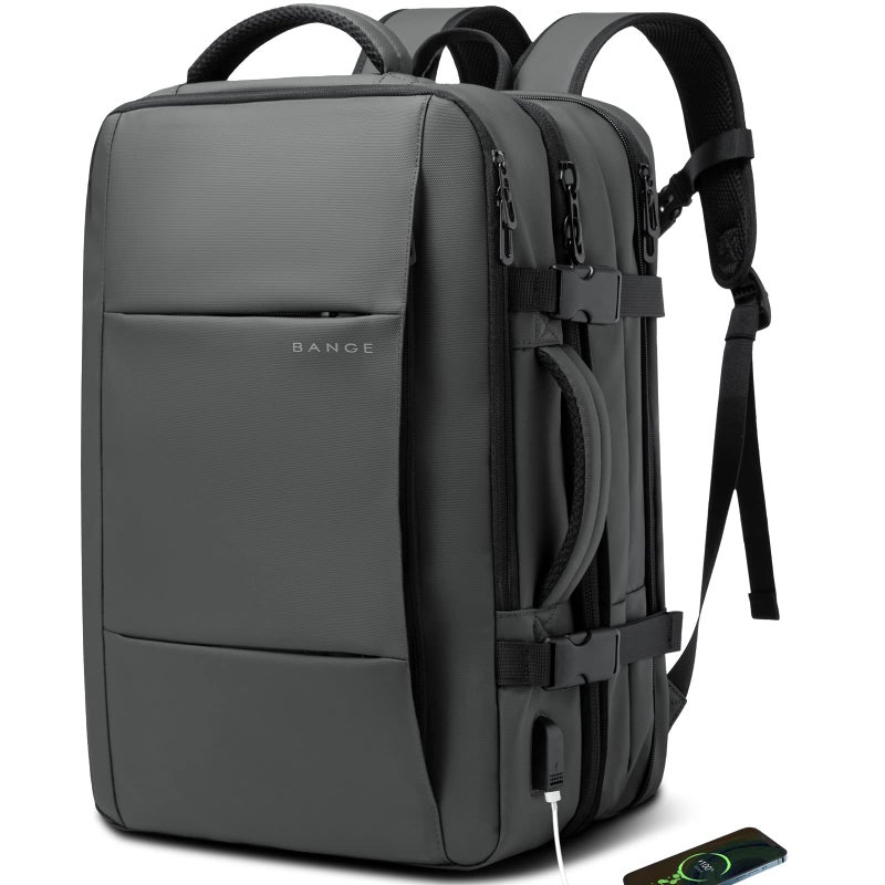 BANGE 35L Carry on Backpack,Travel Backpack for Women Men Airline Approved Gym Backpack Waterproof Business Laptop Daypackâ€¦ - Image 1