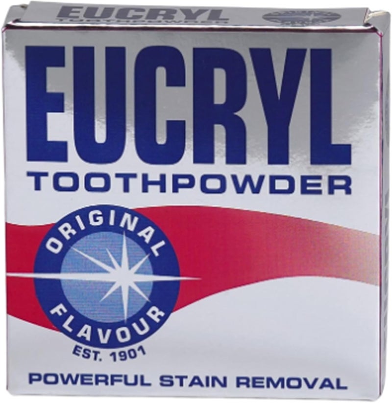 Eucryl بودرة أسنان يوكريل للمدخنين الأصلية 50 جرام - Image 1