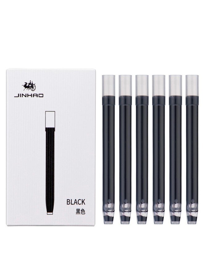 Wikult Jinhao 10 Fountain Pen Ink Cartridges Black Color, Set of 36 Ink Cartridge Refill, 5.5mm Bore Diameter, Compatible with Majohn A1 A2 - Image 2