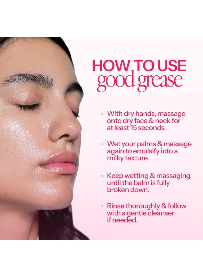 d'you d’you Good Grease Cleansing Balm – Melt-Away Makeup & Sunscreen, Deep Pore Cleanser, 50 ml, Cruelty-Free, Refillable Packaging - Image 4