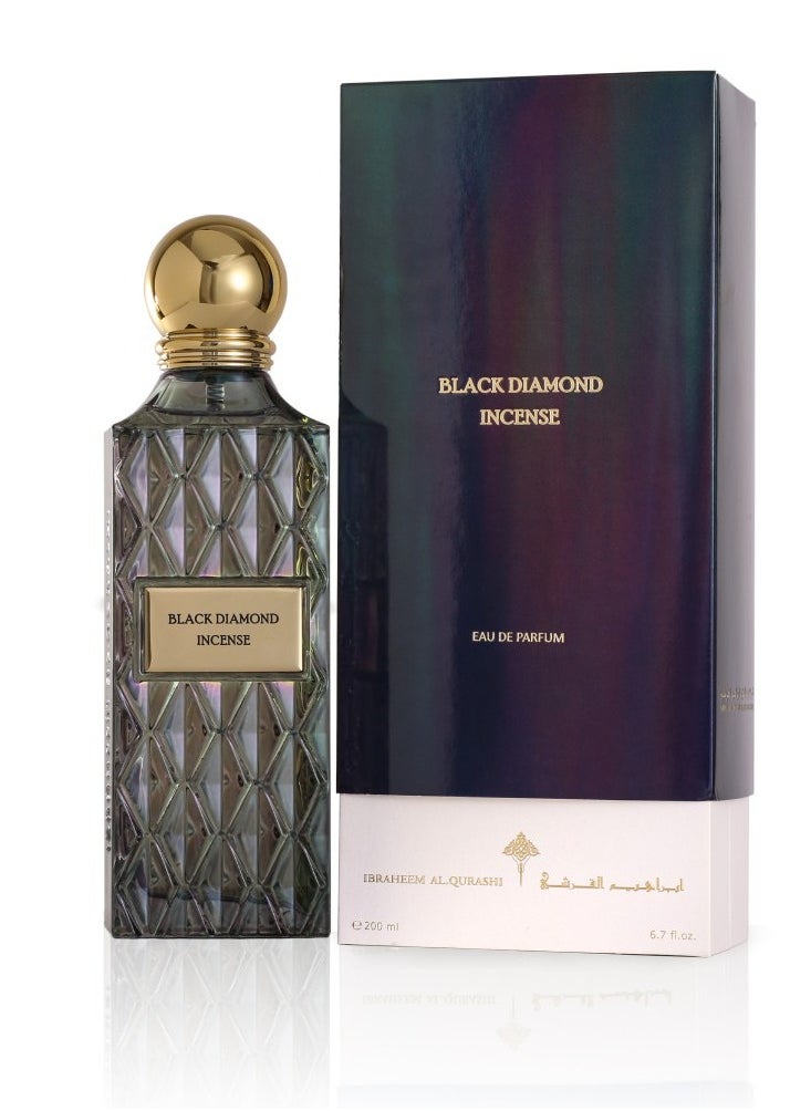 IBRAHEEM AL.QURESHI Black Diamond Incense perfume 200 ml  - Image 2