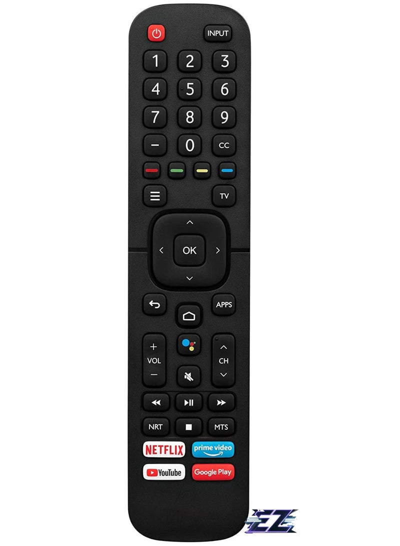 ELTRAZONE New Replacement Remote Control EN2BK27S for Sharp Hisense LCD LED Smart TV with Netflix Prime Video YouTube Teklife Shortcut Buttons with battery - Image 2