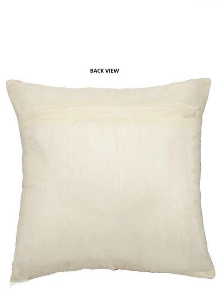 A CUBE LUXURY SOLUTIONS A CUBE LUXURY SOLUTIONS Design Cushion Cover Set of 5 16x16 Inches Green  - Image 5