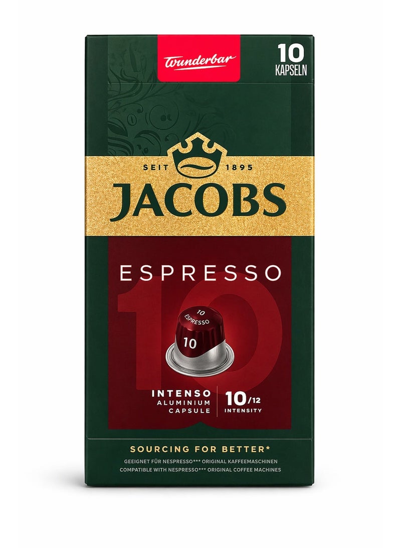 Nespresso Espresso Intenso Capsules 52gm