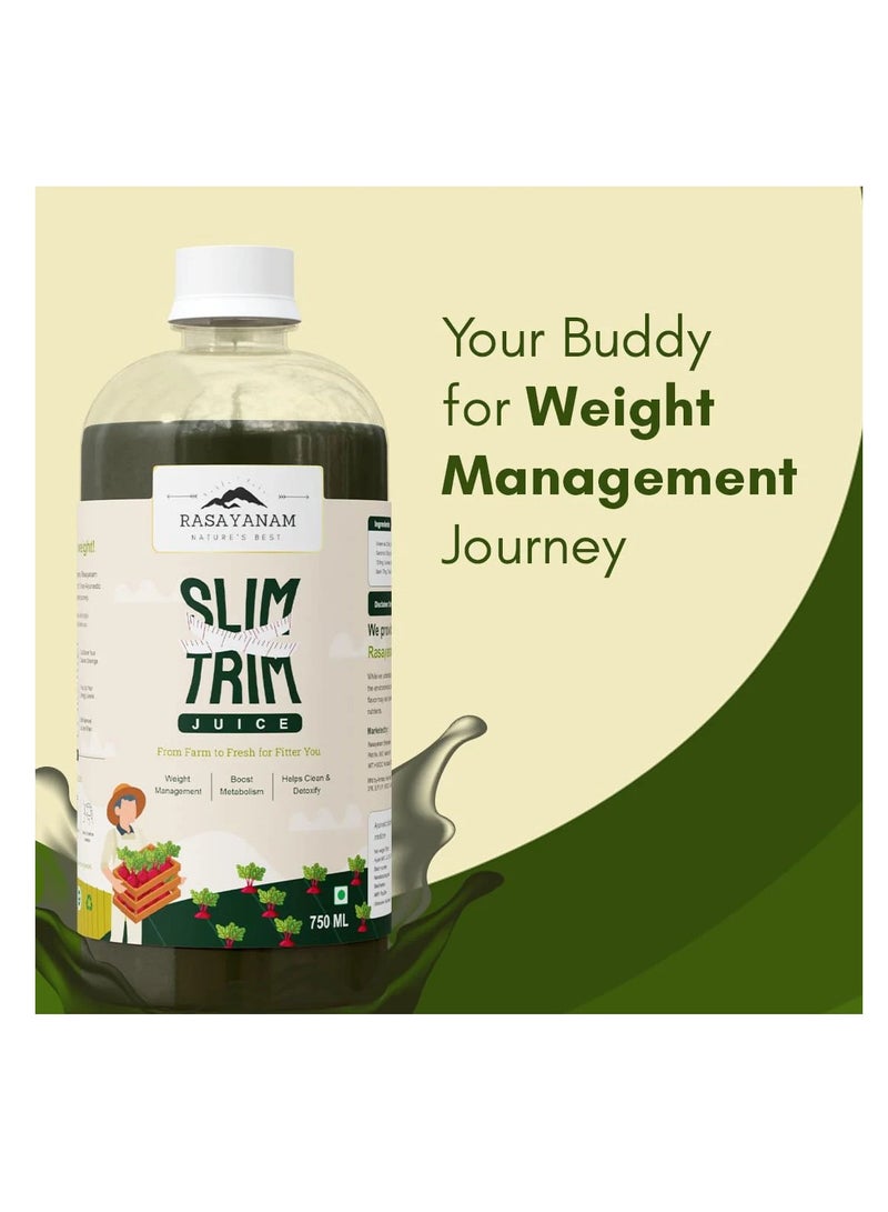 Rasayanam Slim Trim Juice  750 Ml - Image 3