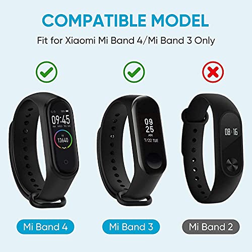 VEROX Replacement Strap Compatible with Mi band 3 Army & Mi band 4 Green Army Camouflage Replacement Military Strap Wrist Band Bracelet - Image 3