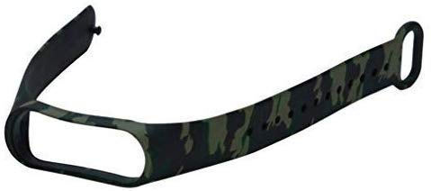 VEROX Replacement Strap Compatible with Mi band 3 Army & Mi band 4 Green Army Camouflage Replacement Military Strap Wrist Band Bracelet - Image 4