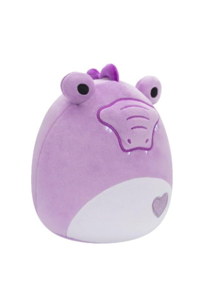 Squishmallows سكووشمالوز قلب الحلوى فالنتاين - الأرنب التمساح، 5 إنش - Image 2