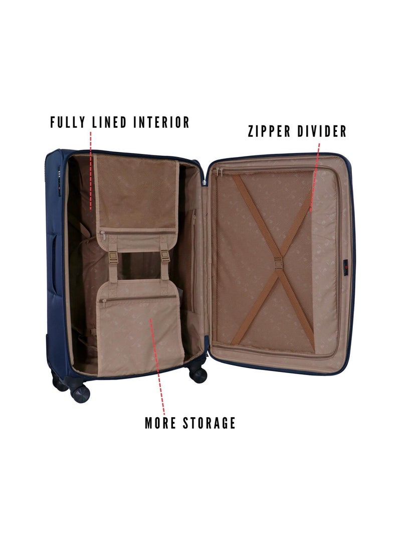 Softside Luggage Nantes Collection Set of 3 - Image 5