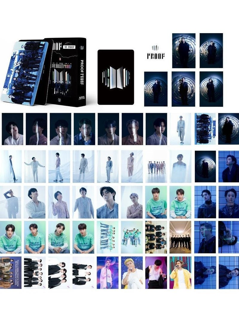 55-Piece Bts We Are Bullet Proof Lomo Cards