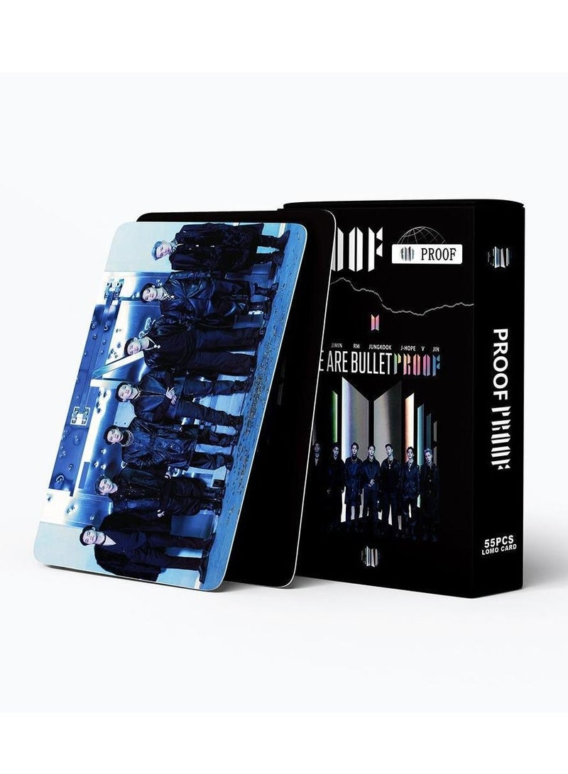 55-Piece Bts We Are Bullet Proof Lomo Cards