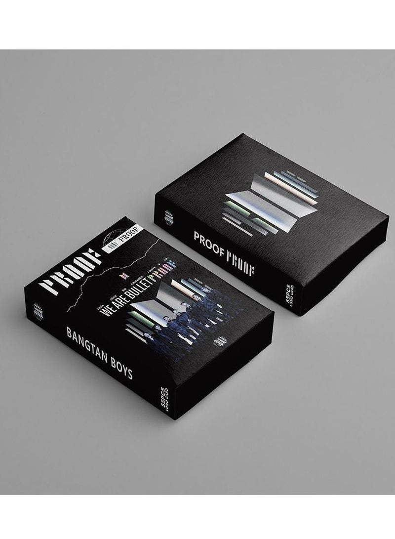 55-Piece Bts We Are Bullet Proof Lomo Cards
