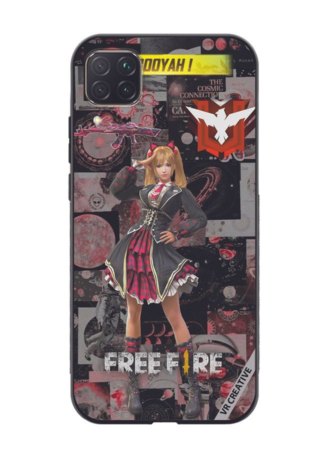 VR CREATIVE Protective Case Cover For Huawei Nova 7i/P40 Lite Free fire Design Multicolour - Image 1