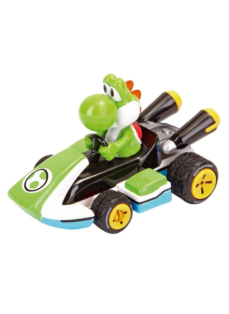 Carrera Unbekannt SUPER MARIO Pull Back Kart Set | Exciting Racing Fun | Perfect Gift for Super Mario Fans & Kids  - Image 4