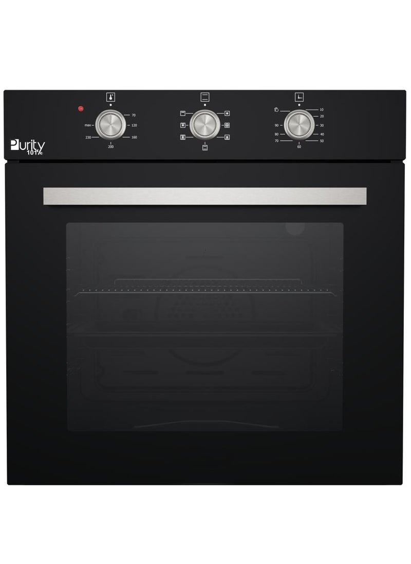 Purity PT606EEBL – Full Electric Built in oven BLACK 
