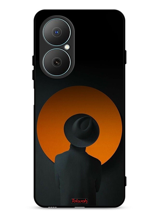 Tolwak Huawei Nova Y73 Protective Case Cover Hat Boy Art