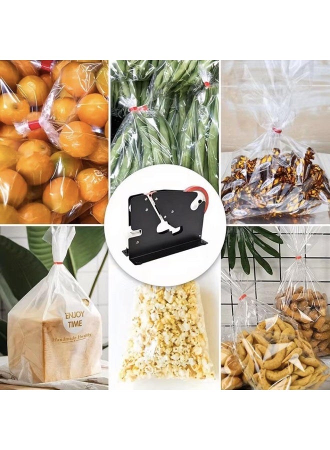 erorex Bag Sealer Machine – 12×66mm Tape Sealing Dispenser for Plastic Bags, Food Packaging & Retail Use - Image 4