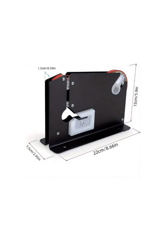 erorex Bag Sealer Machine – 12×66mm Tape Sealing Dispenser for Plastic Bags, Food Packaging & Retail Use - Image 2