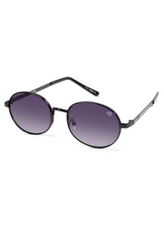 Woggles Gentleman Bold  Purple X Copper Round Sunglasses  - Image 1